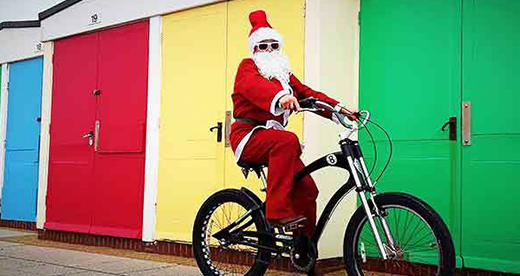 Christmas cycling 